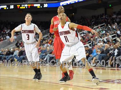 Thumbnail 1 in Mater Dei vs. Centennial (CIF SoCal D1 Regional Final) photogallery.