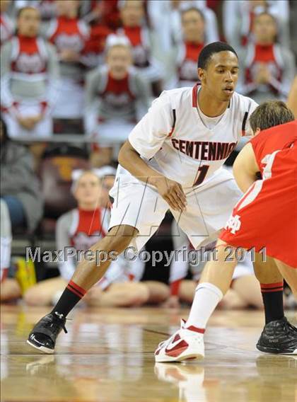 Thumbnail 3 in Mater Dei vs. Centennial (CIF SoCal D1 Regional Final) photogallery.