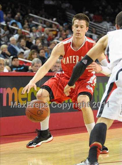 Thumbnail 2 in Mater Dei vs. Centennial (CIF SoCal D1 Regional Final) photogallery.