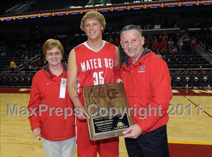 Thumbnail 3 in Mater Dei vs. Centennial (CIF SoCal D1 Regional Final) photogallery.