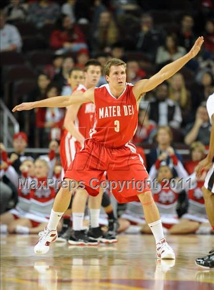 Thumbnail 1 in Mater Dei vs. Centennial (CIF SoCal D1 Regional Final) photogallery.