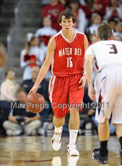 Thumbnail 3 in Mater Dei vs. Centennial (CIF SoCal D1 Regional Final) photogallery.