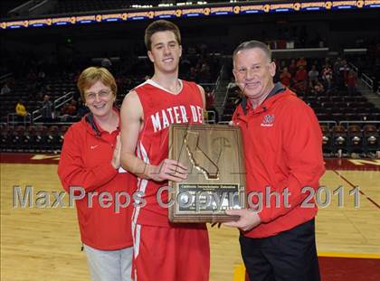Thumbnail 2 in Mater Dei vs. Centennial (CIF SoCal D1 Regional Final) photogallery.