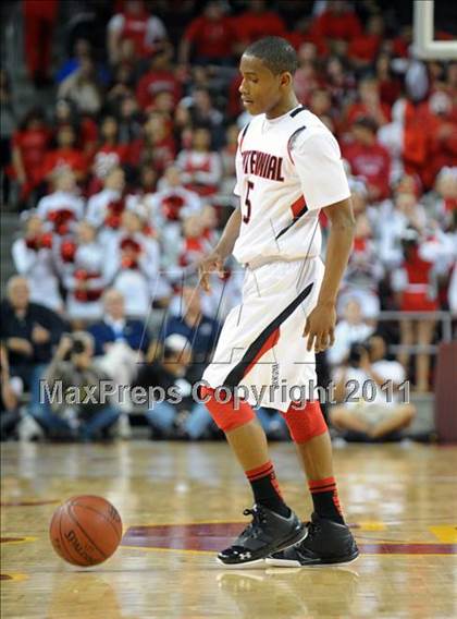Thumbnail 1 in Mater Dei vs. Centennial (CIF SoCal D1 Regional Final) photogallery.