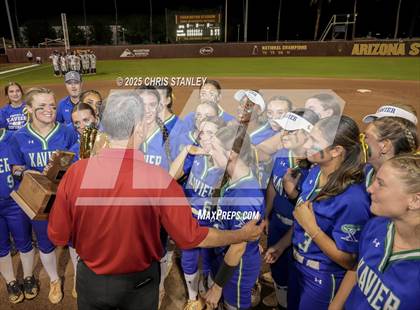 Thumbnail 3 in Queen Creek vs. Xavier College Prep (AIA 6A Final Awards) photogallery.