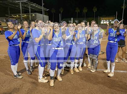 Thumbnail 2 in Queen Creek vs. Xavier College Prep (AIA 6A Final Awards) photogallery.