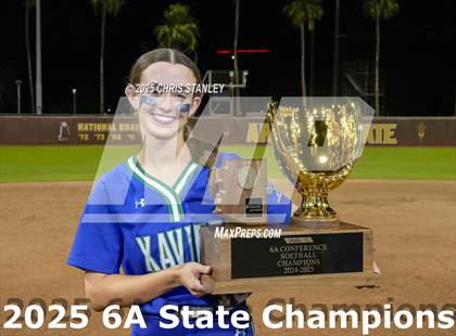 Thumbnail 3 in Queen Creek vs. Xavier College Prep (AIA 6A Final Awards) photogallery.