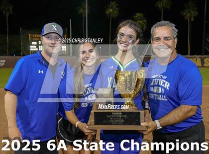 Thumbnail 3 in Queen Creek vs. Xavier College Prep (AIA 6A Final Awards) photogallery.