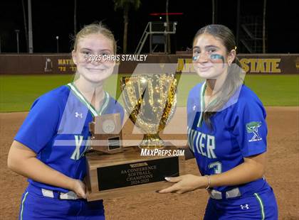 Thumbnail 1 in Queen Creek vs. Xavier College Prep (AIA 6A Final Awards) photogallery.