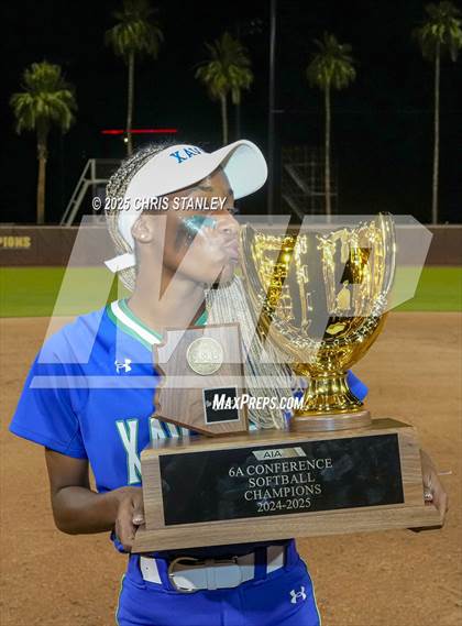 Thumbnail 1 in Queen Creek vs. Xavier College Prep (AIA 6A Final Awards) photogallery.