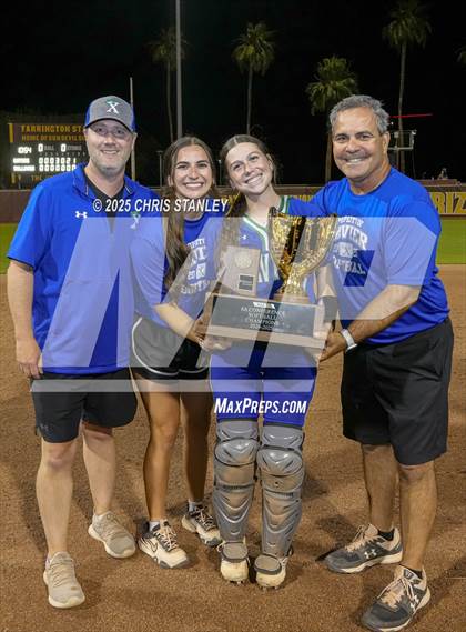 Thumbnail 1 in Queen Creek vs. Xavier College Prep (AIA 6A Final Awards) photogallery.