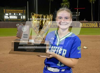 Thumbnail 1 in Queen Creek vs. Xavier College Prep (AIA 6A Final Awards) photogallery.