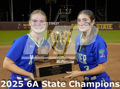 Thumbnail 2 in Queen Creek vs. Xavier College Prep (AIA 6A Final Awards) photogallery.