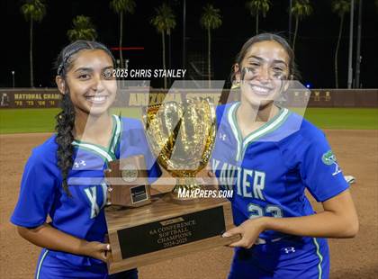 Thumbnail 2 in Queen Creek vs. Xavier College Prep (AIA 6A Final Awards) photogallery.