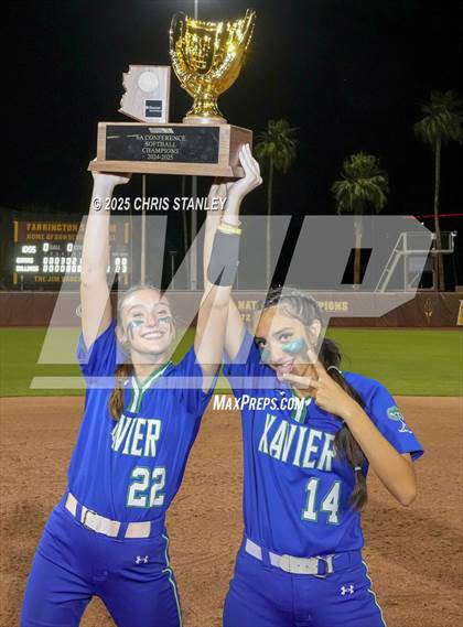 Thumbnail 3 in Queen Creek vs. Xavier College Prep (AIA 6A Final Awards) photogallery.