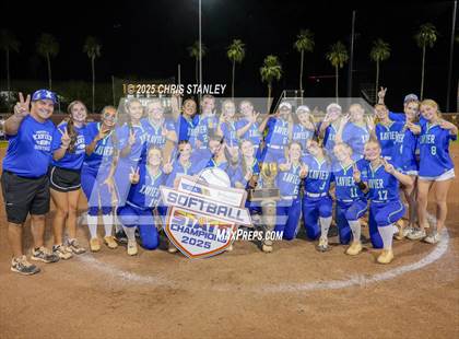 Thumbnail 2 in Queen Creek vs. Xavier College Prep (AIA 6A Final Awards) photogallery.