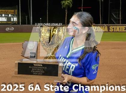 Thumbnail 3 in Queen Creek vs. Xavier College Prep (AIA 6A Final Awards) photogallery.