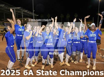Thumbnail 3 in Queen Creek vs. Xavier College Prep (AIA 6A Final Awards) photogallery.