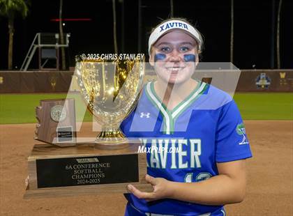 Thumbnail 3 in Queen Creek vs. Xavier College Prep (AIA 6A Final Awards) photogallery.