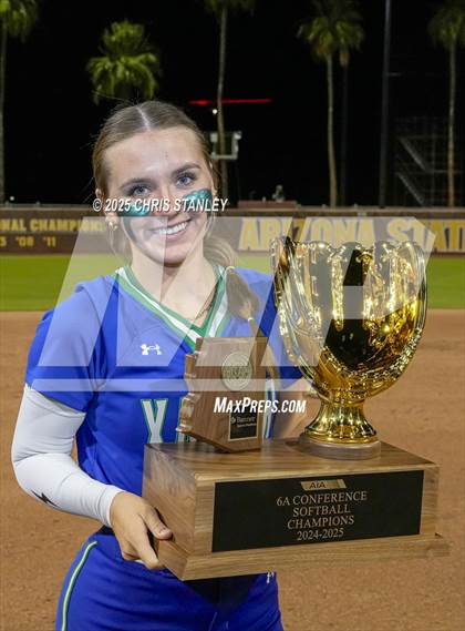 Thumbnail 1 in Queen Creek vs. Xavier College Prep (AIA 6A Final Awards) photogallery.