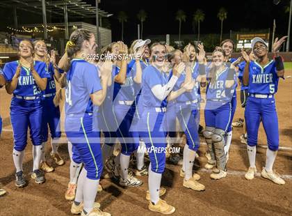 Thumbnail 2 in Queen Creek vs. Xavier College Prep (AIA 6A Final Awards) photogallery.