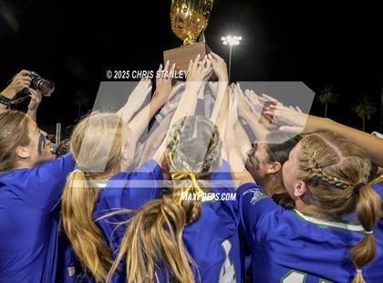 Thumbnail 2 in Queen Creek vs. Xavier College Prep (AIA 6A Final Awards) photogallery.