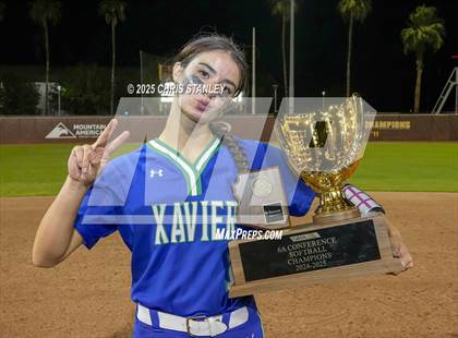 Thumbnail 2 in Queen Creek vs. Xavier College Prep (AIA 6A Final Awards) photogallery.
