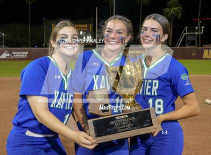 Thumbnail 2 in Queen Creek vs. Xavier College Prep (AIA 6A Final Awards) photogallery.