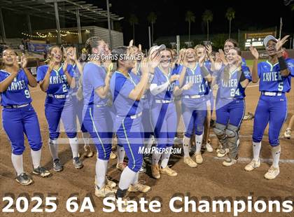 Thumbnail 1 in Queen Creek vs. Xavier College Prep (AIA 6A Final Awards) photogallery.