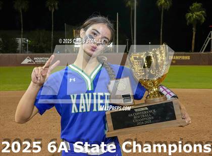 Thumbnail 3 in Queen Creek vs. Xavier College Prep (AIA 6A Final Awards) photogallery.