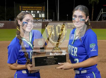 Thumbnail 3 in Queen Creek vs. Xavier College Prep (AIA 6A Final Awards) photogallery.