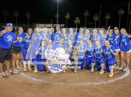 Thumbnail 3 in Queen Creek vs. Xavier College Prep (AIA 6A Final Awards) photogallery.