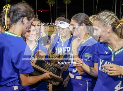 Thumbnail 3 in Queen Creek vs. Xavier College Prep (AIA 6A Final Awards) photogallery.