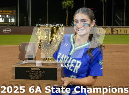Thumbnail 1 in Queen Creek vs. Xavier College Prep (AIA 6A Final Awards) photogallery.