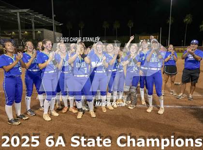 Thumbnail 2 in Queen Creek vs. Xavier College Prep (AIA 6A Final Awards) photogallery.