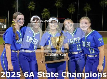 Thumbnail 1 in Queen Creek vs. Xavier College Prep (AIA 6A Final Awards) photogallery.