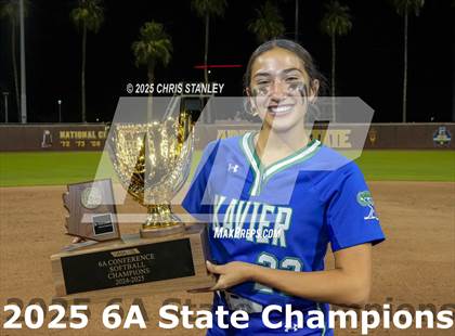Thumbnail 2 in Queen Creek vs. Xavier College Prep (AIA 6A Final Awards) photogallery.