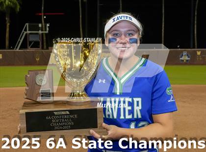 Thumbnail 1 in Queen Creek vs. Xavier College Prep (AIA 6A Final Awards) photogallery.