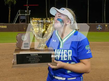 Thumbnail 2 in Queen Creek vs. Xavier College Prep (AIA 6A Final Awards) photogallery.