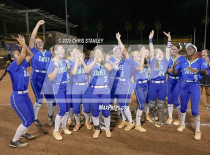 Thumbnail 3 in Queen Creek vs. Xavier College Prep (AIA 6A Final Awards) photogallery.