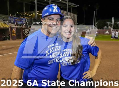 Thumbnail 1 in Queen Creek vs. Xavier College Prep (AIA 6A Final Awards) photogallery.