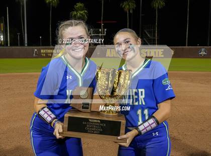 Thumbnail 1 in Queen Creek vs. Xavier College Prep (AIA 6A Final Awards) photogallery.
