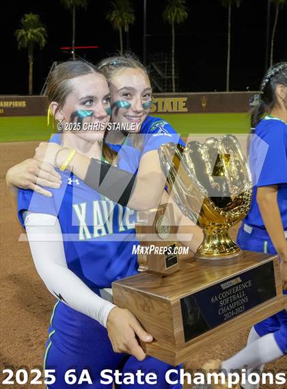 Thumbnail 1 in Queen Creek vs. Xavier College Prep (AIA 6A Final Awards) photogallery.