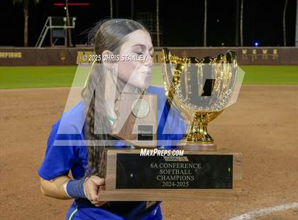 Thumbnail 3 in Queen Creek vs. Xavier College Prep (AIA 6A Final Awards) photogallery.