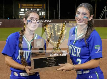 Thumbnail 1 in Queen Creek vs. Xavier College Prep (AIA 6A Final Awards) photogallery.
