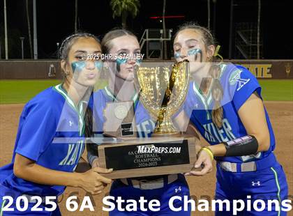 Thumbnail 2 in Queen Creek vs. Xavier College Prep (AIA 6A Final Awards) photogallery.