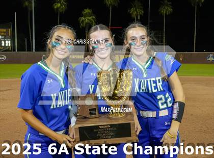 Thumbnail 3 in Queen Creek vs. Xavier College Prep (AIA 6A Final Awards) photogallery.