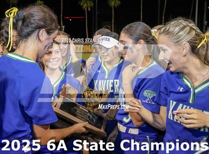Thumbnail 1 in Queen Creek vs. Xavier College Prep (AIA 6A Final Awards) photogallery.