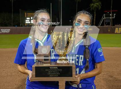 Thumbnail 1 in Queen Creek vs. Xavier College Prep (AIA 6A Final Awards) photogallery.