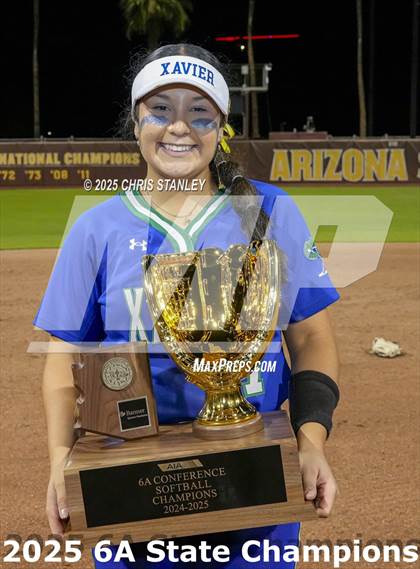 Thumbnail 1 in Queen Creek vs. Xavier College Prep (AIA 6A Final Awards) photogallery.